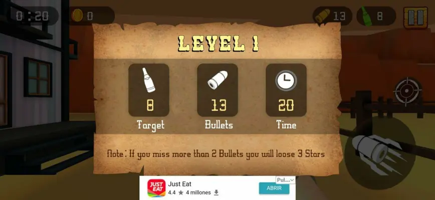 Bottle Shooter android App screenshot 2